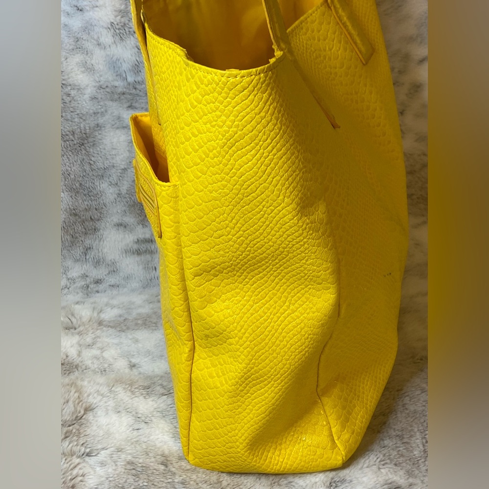 Golden Yellow Neiman Marcus Tote Bag - Picture 11 of 12